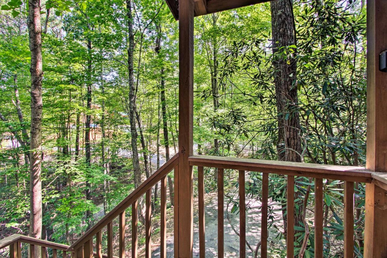 Secluded Forest Cabin, 4 Mi To Downtown Gatlinburg Vila Exterior foto