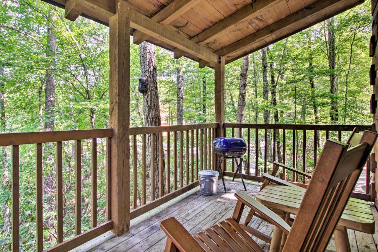 Secluded Forest Cabin, 4 Mi To Downtown Gatlinburg Vila Exterior foto