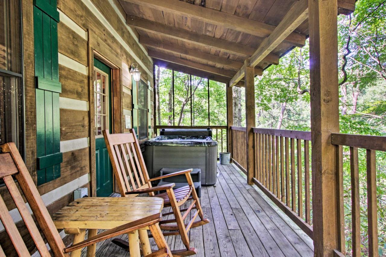 Secluded Forest Cabin, 4 Mi To Downtown Gatlinburg Vila Exterior foto