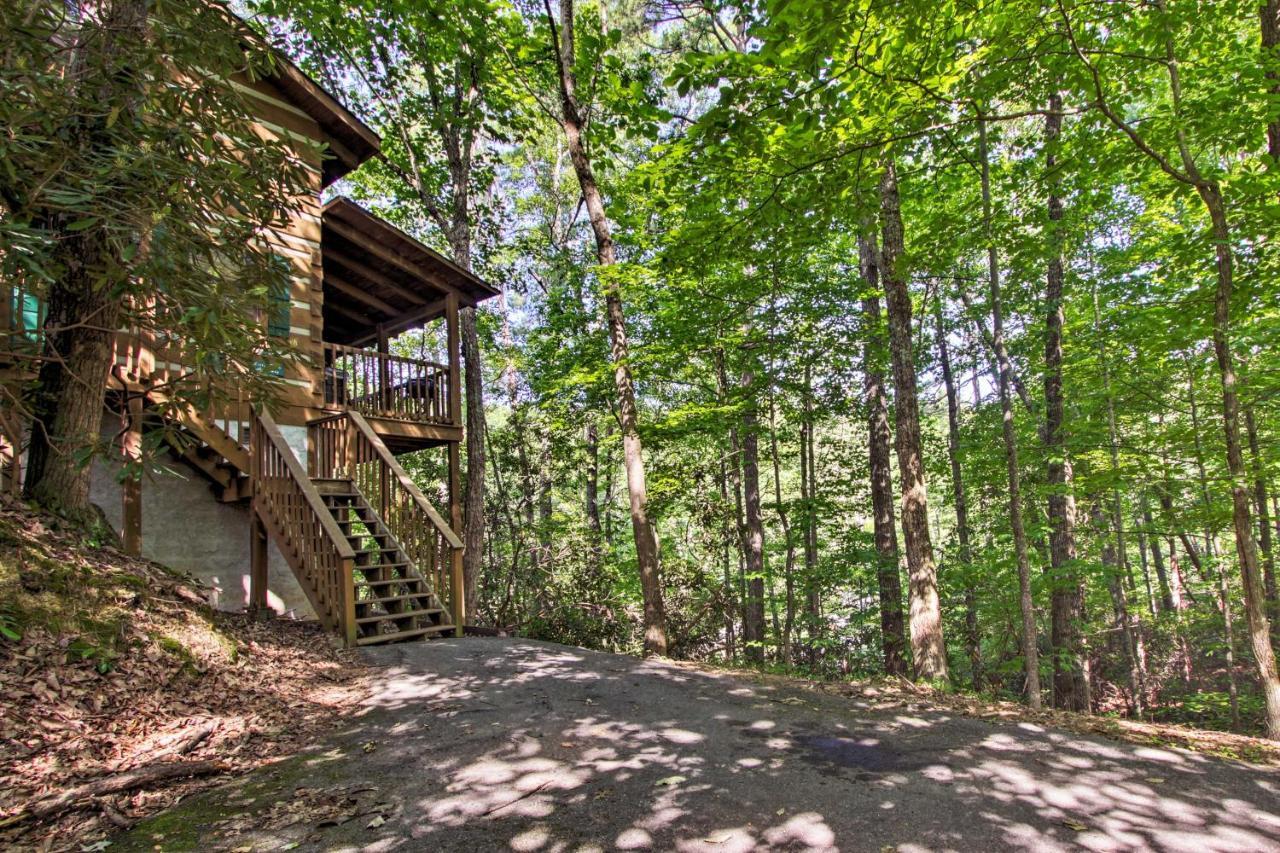 Secluded Forest Cabin, 4 Mi To Downtown Gatlinburg Vila Exterior foto